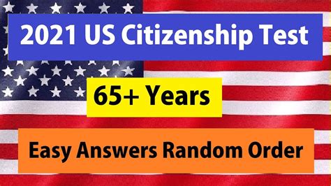 is the us citizen test hard|citizenship questions for over 65.